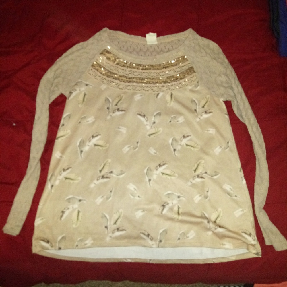 Long sleve girls shirt (L)